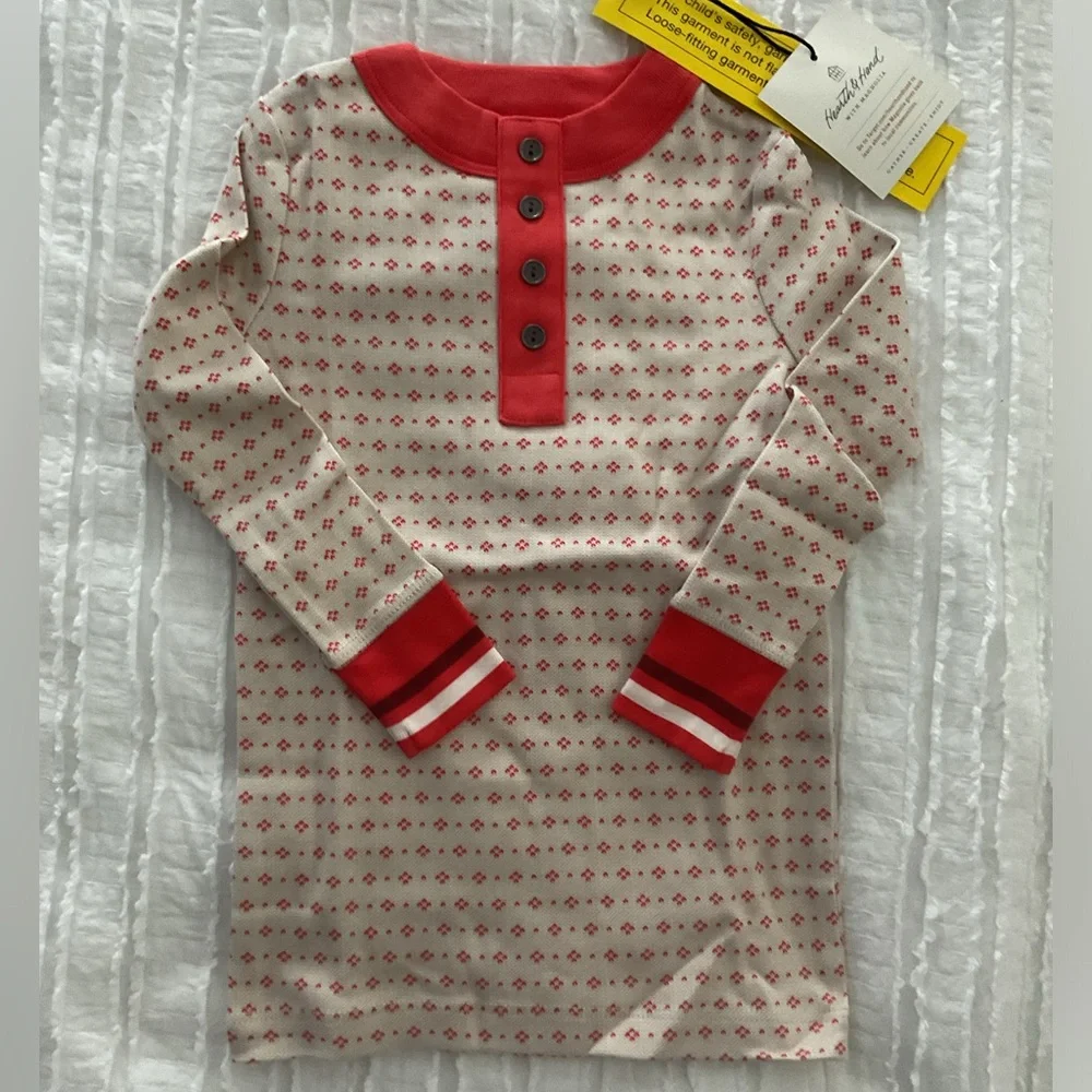 Unisex Toddler Hearth & Hand With Magnolia 2 piece Pajama Set - Picture 2 of 3